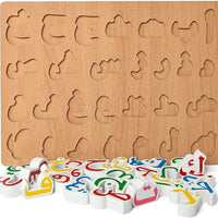 Pack Montessori  Apprendre et jouer de 9 jouets éducatifs en bois
