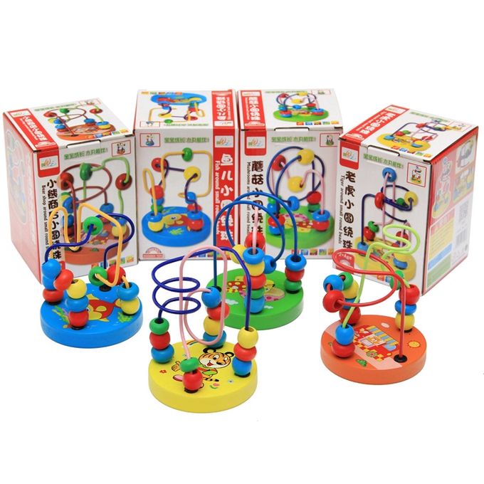 Pack Montessori  Apprendre et jouer de 9 jouets éducatifs en bois