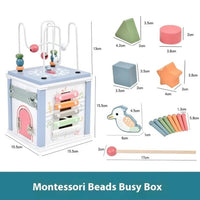 Cube d'activités Montessori
