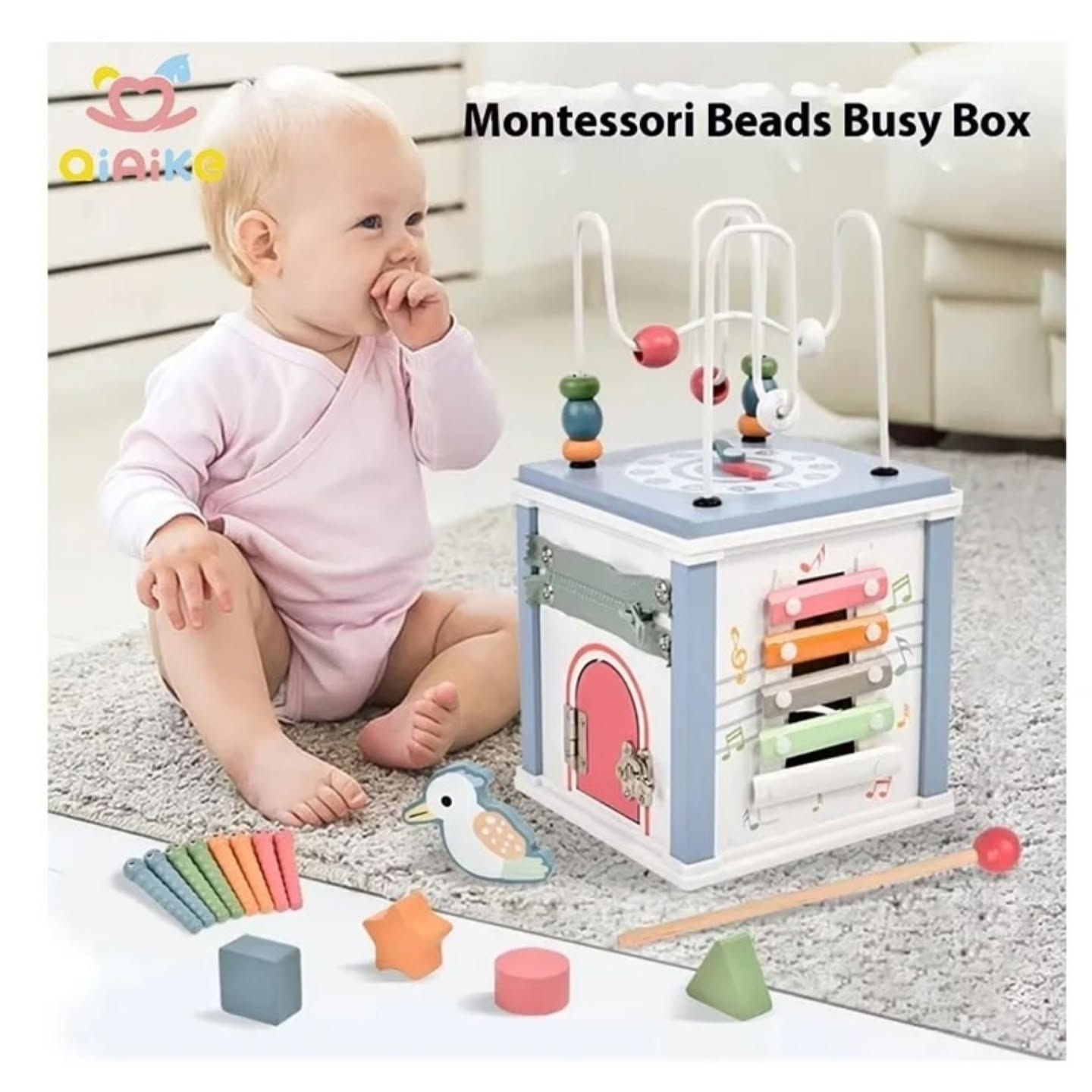 Cube d'activités Montessori