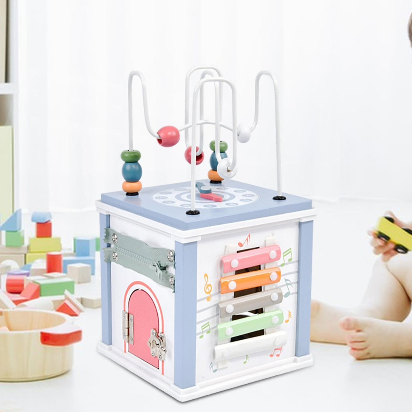Cube d'activités Montessori