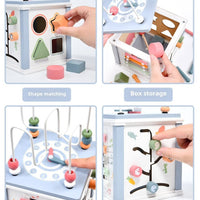 Cube d'activités Montessori
