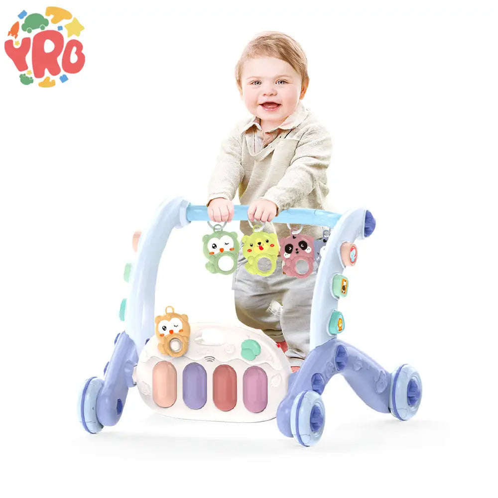 Tapis d'activité multifonction 6 en 1 pour bébé avec musique et lumières