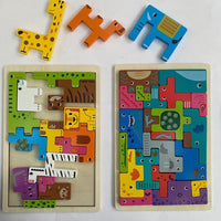 Pack "Topkids" Montessori de 10 jouets éducatifs en bois
