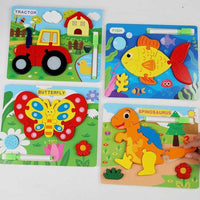 Pack MontDiscovery de 10 jouets éducatifs en bois
