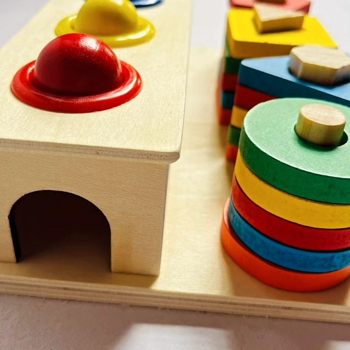 Pack BabyKit de 5 jouets Montessori en bois