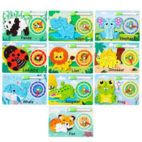 Pack Montessori  Apprendre et jouer de 9 jouets éducatifs en bois
