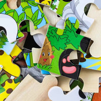 Pack "Topkids" Montessori de 10 jouets éducatifs en bois
