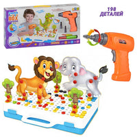 Coffret créatif portable 198 pièces

