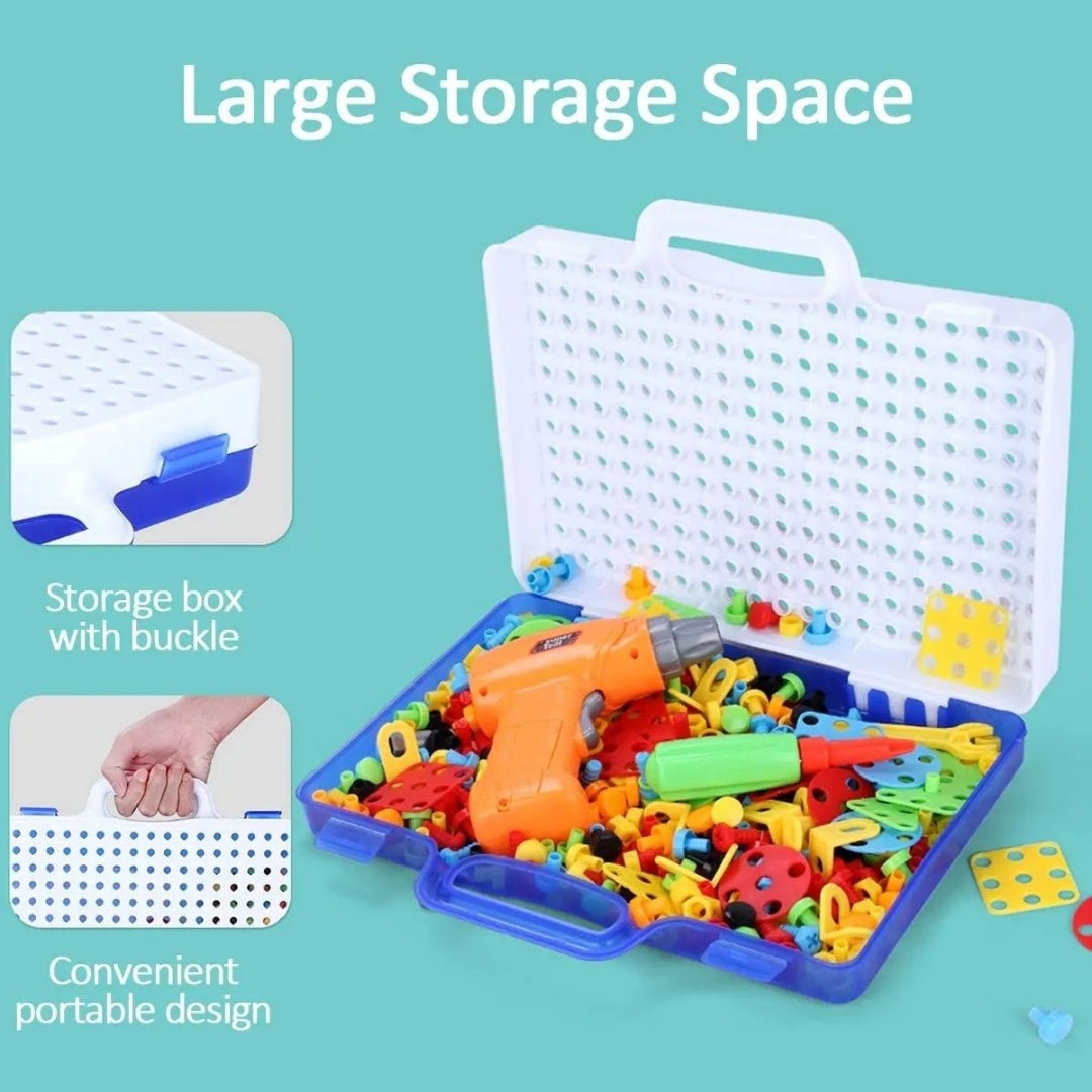 Coffret créatif portable 198 pièces
