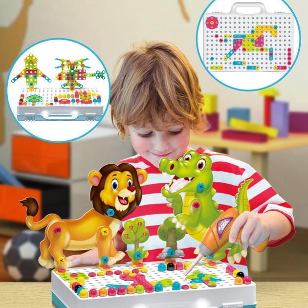 Coffret créatif portable 198 pièces