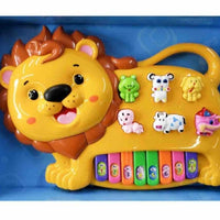 Jouet musical pour bébé Organeta Piano Lion avec lumières
