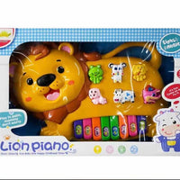 Jouet musical pour bébé Organeta Piano Lion avec lumières
