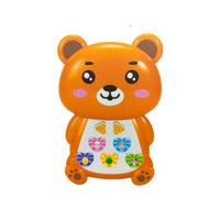 Téléphone Ours pour enfants avec touches éducatives
