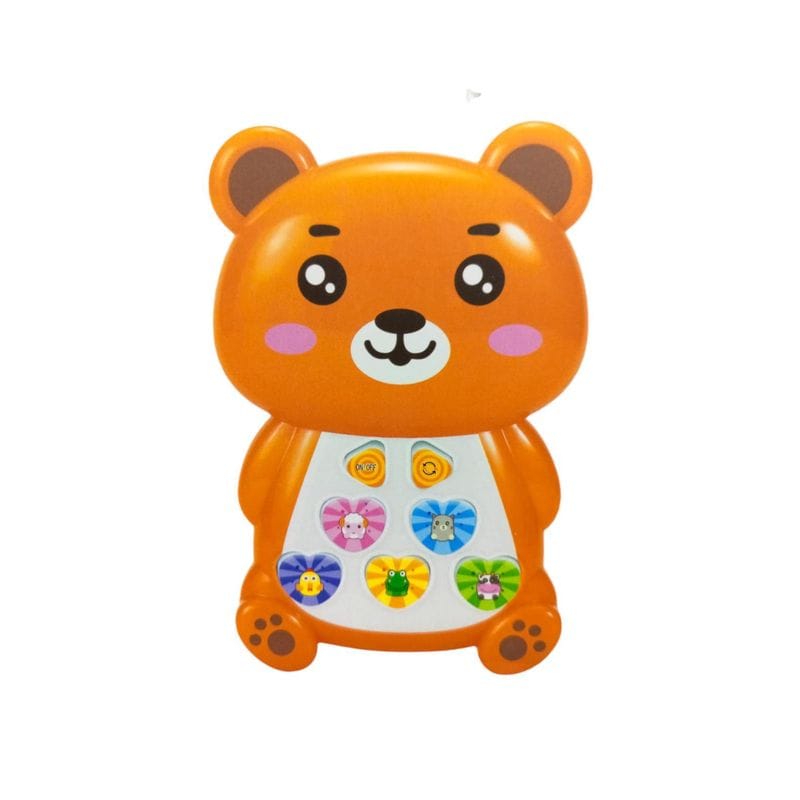 Téléphone Ours pour enfants avec touches éducatives