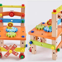 Chaise à construire Montessori
