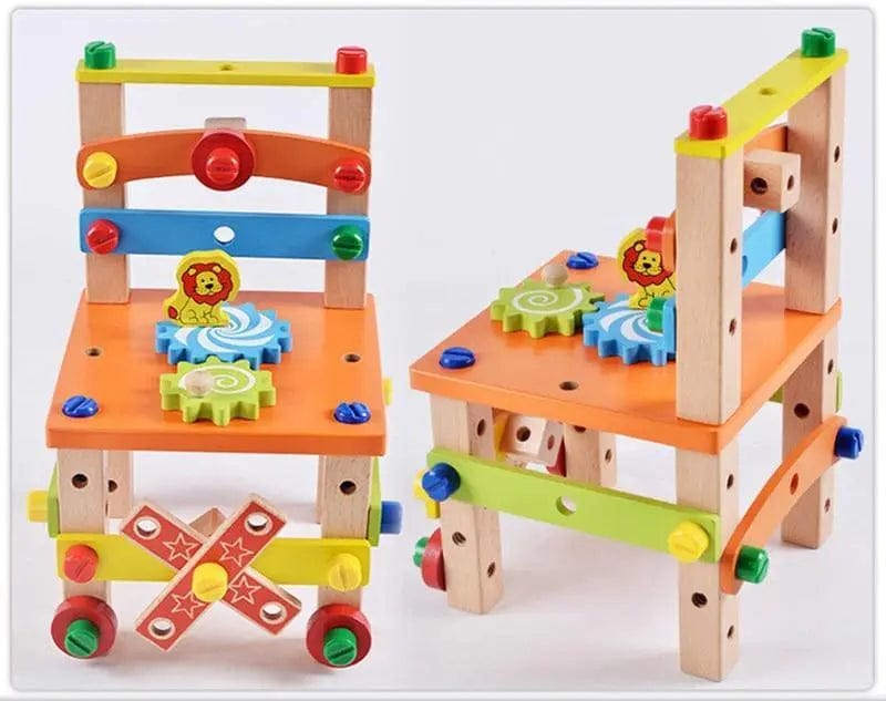 Chaise à construire Montessori