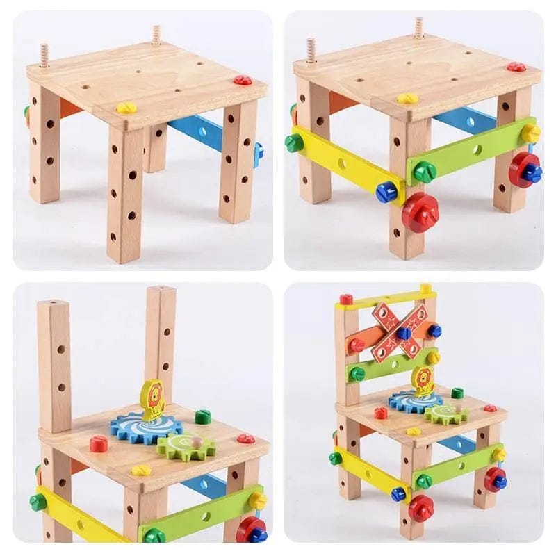 Chaise à construire Montessori