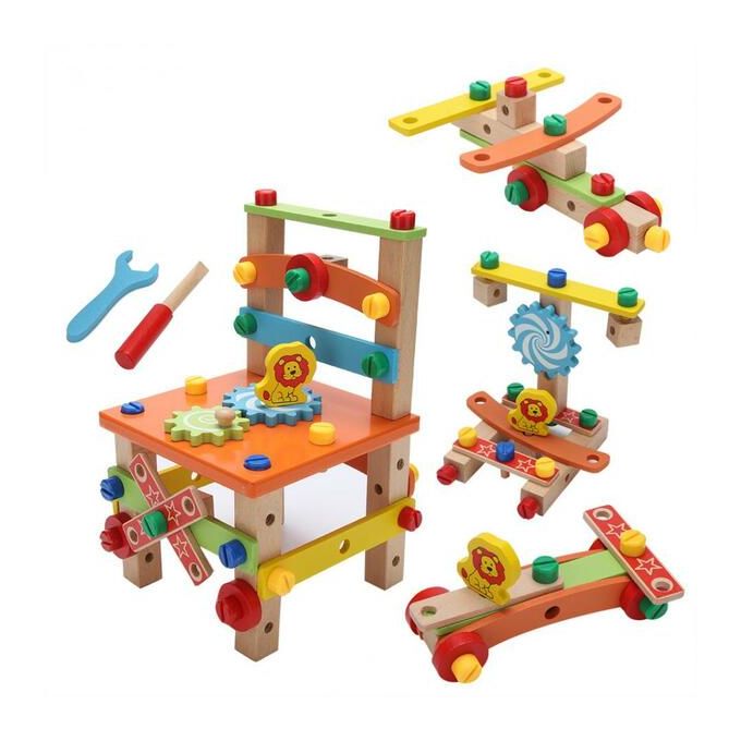 Chaise à construire Montessori