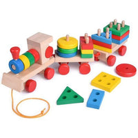Pack Montessori  Apprendre et jouer de 9 jouets éducatifs en bois
