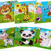 Pack "Topkids" Montessori de 10 jouets éducatifs en bois
