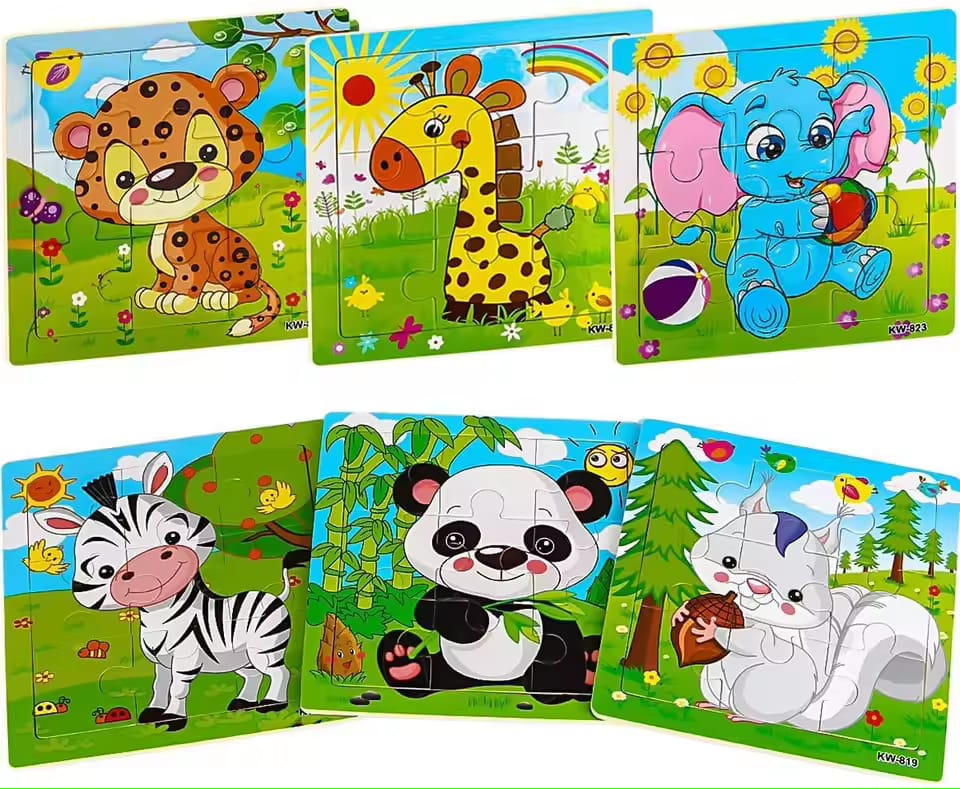 Pack "Topkids" Montessori de 10 jouets éducatifs en bois