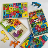 Pack "Topkids" Montessori de 10 jouets éducatifs en bois

